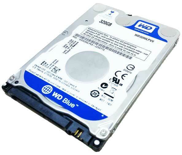 WESTERN DİGİTAL WD 320 GB 16 MB 2.5 Notebook Hdd Wd3200