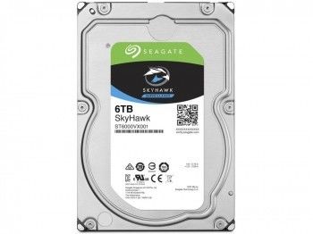 6TB SEAGATE SKYHAWK 256MB 7/24 RV ST6000VX001