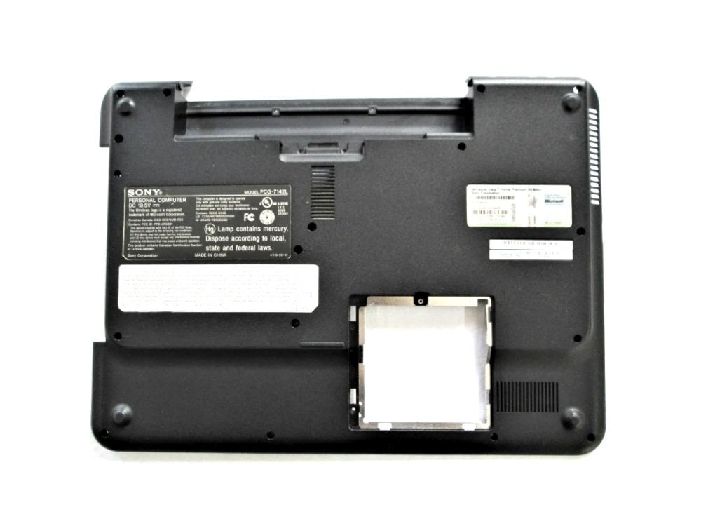 Sony Vaio VGNNS VGN-NS PCG-7143M PCG-7151M Alt Kasa Bottom Case 013-000A-8949-B