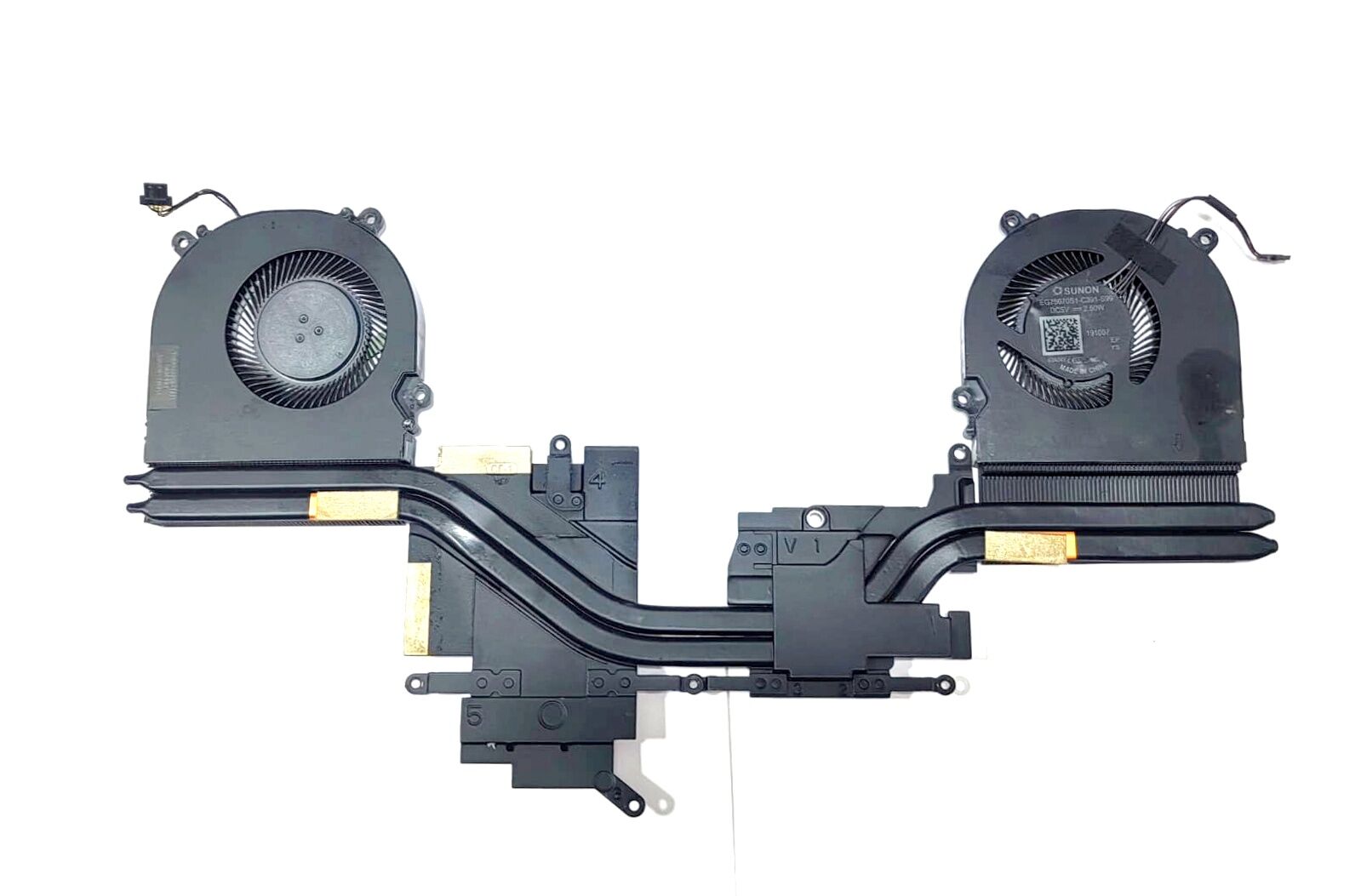 Orijinal Monster Abra A5 V15.4 Cpu Sogutucu Heatsink Fan EG75070S1-C391
