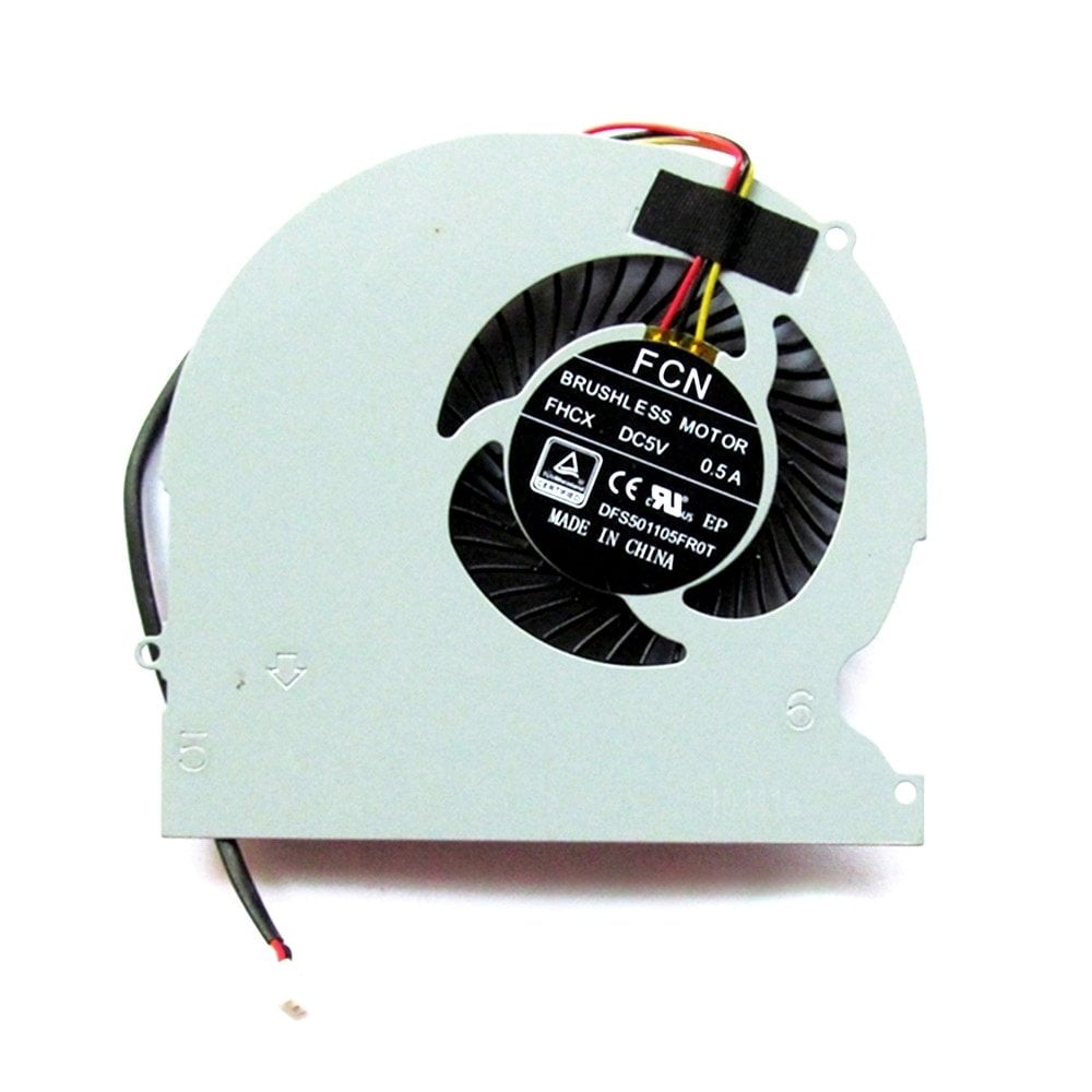 Orijinal Clevo P650 P650SE P65R2 Notebook Cpu Soğutucu Fan