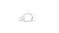 Lenovo Orijinal Yoga 720-15IKB 80X7 Notebook Parmak izi Demiri Bracketi 5B40N67917