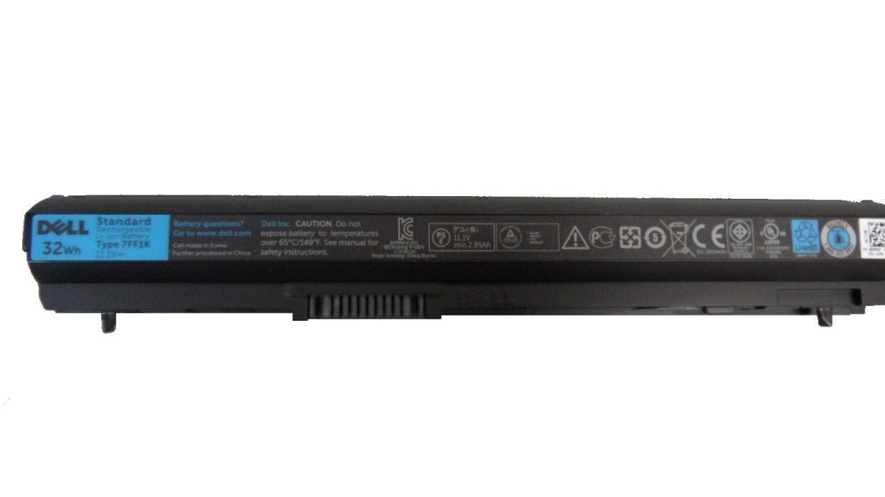Orijinal Dell Latitude 11.1V 32Wh 2850mAh Notebook Laptop Batarya Pil Type 7FF1K