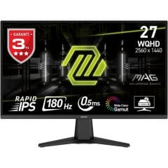 27 MSI MAG 275QF 0.5MS 180HZ WQHD ADAPTIVE SYNC GAMING