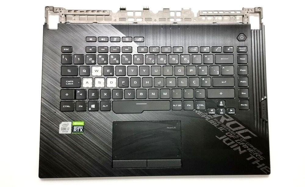 Asus ROG Strix G15 G512LI G512LW-ES76 Notebook Türkçe Klavye Dahil Üst Kasa