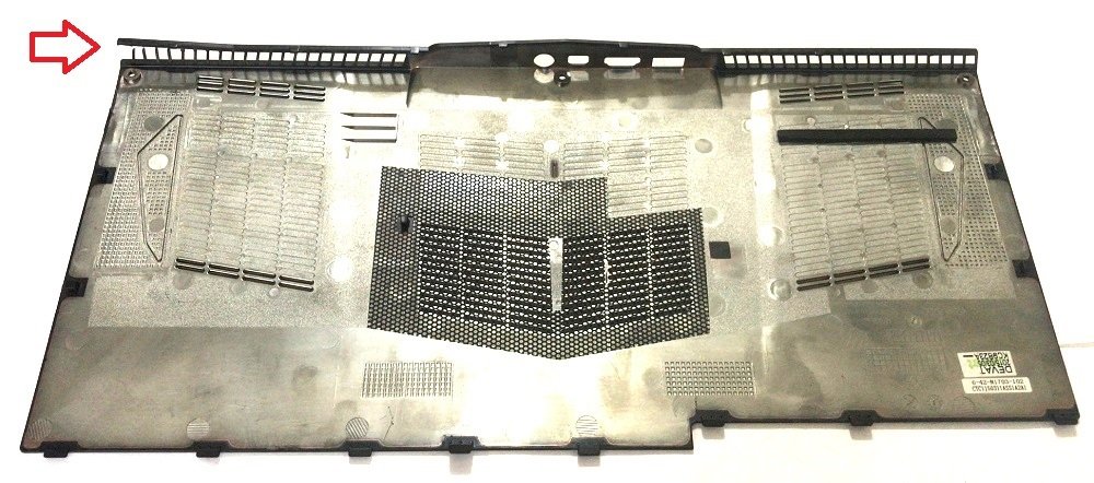 Clevo N17XSDX N17XRDX N17XRFX Ram Servis Kapağı 6-42-N1703-102