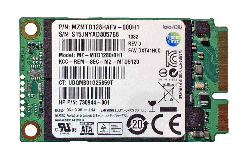 Samsung PM841 128GB SSD HDD Mini PCIe mSATA MZ-MTD1280/000 MZMTD128HAFV-00000 000MV 000KN Hard Disk