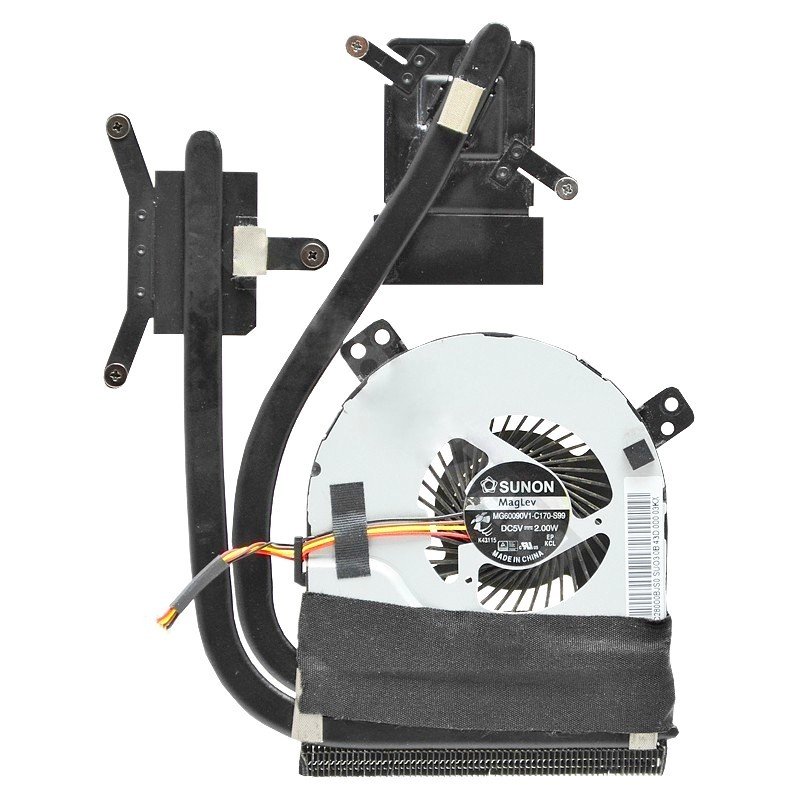 Orijinal Lenovo ideapad Z410 Notebook Soğutucu Cpu Fan Heatsink AT0T10010S0