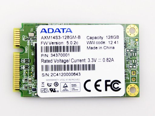 Orjinal Sony Vaio T13 SVT1312V1ES 128GB SSD HDD Mini PCIe mSATA Hard Disk HDD