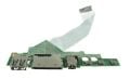 Lenovo Orijinal Yoga 500-14ACL 80NA Notebook Audio Jack SD Kart USB Port Board