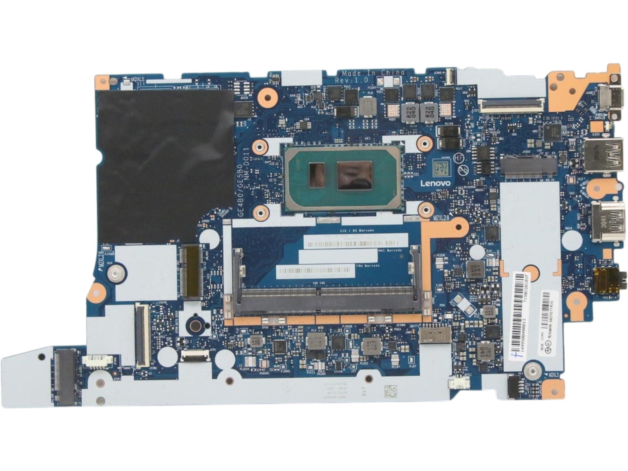 Lenovo Thinkpad E15 Gen 2 NM-D011 Anakart Seçim Rehberi anakart ön görünüm