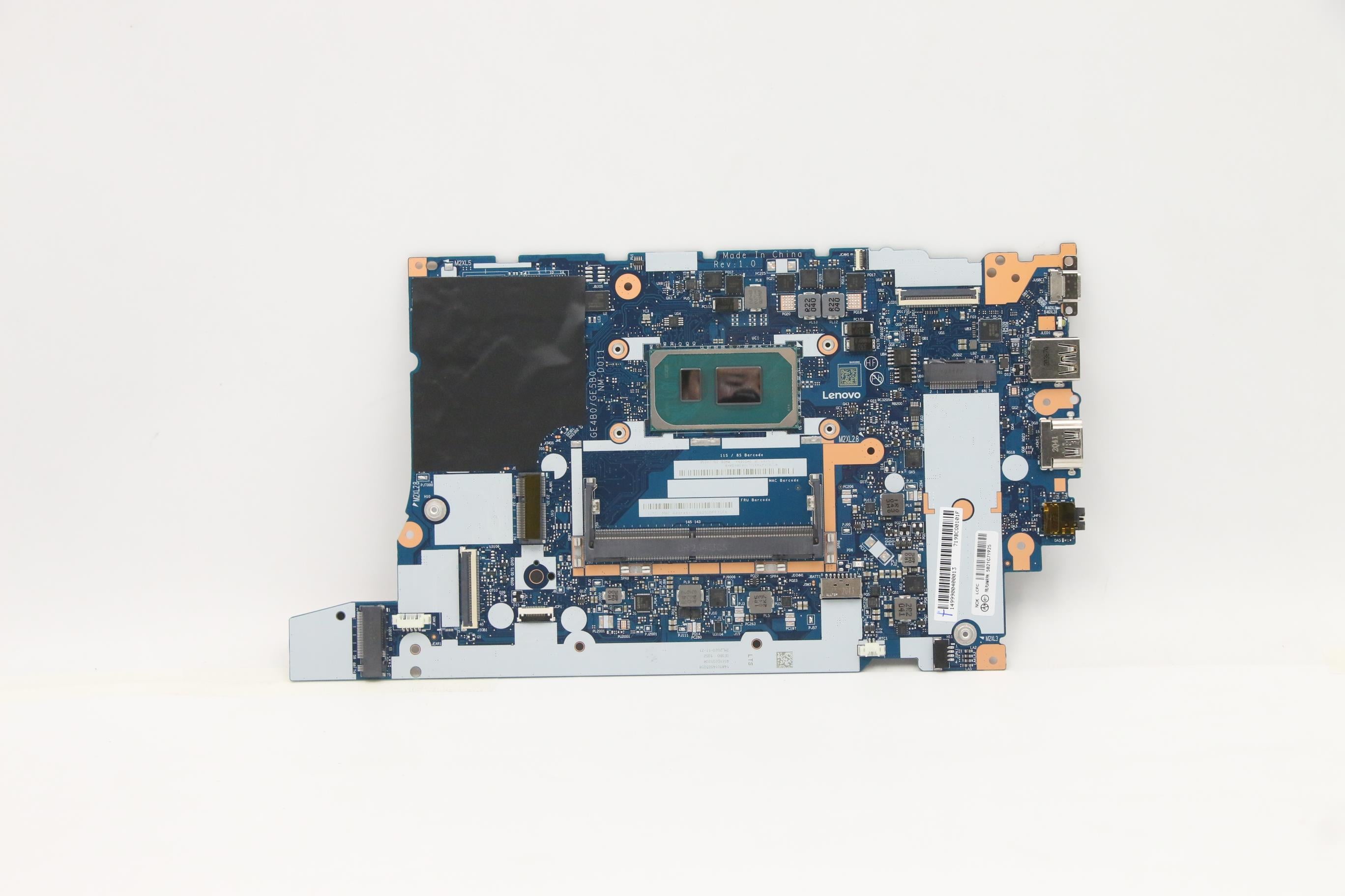 Lenovo ThinkPad E15 Gen 2 20TD, 20TE i5-1135G7 SRK04 işlemcili On Board Notebook Anakart NM-D011