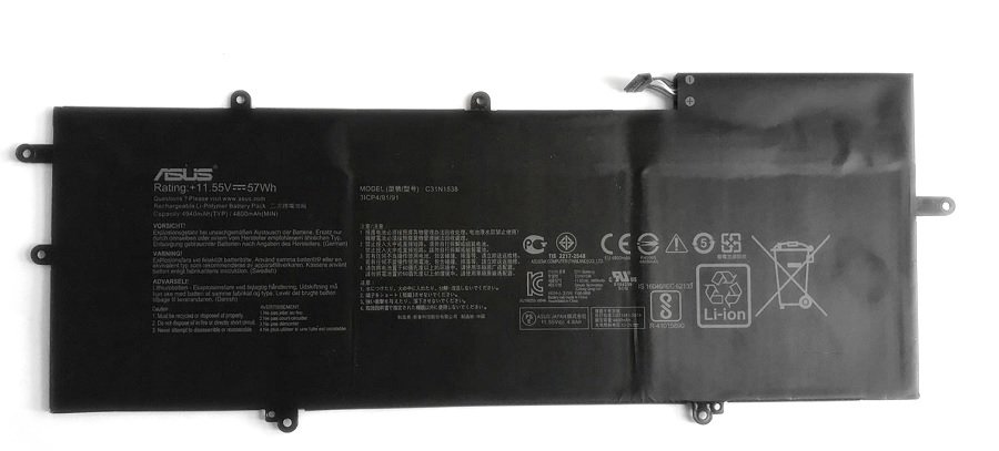 Orijinal Asus UX360 UX360UA Q324 Q324UA Batarya Pil C31N1538