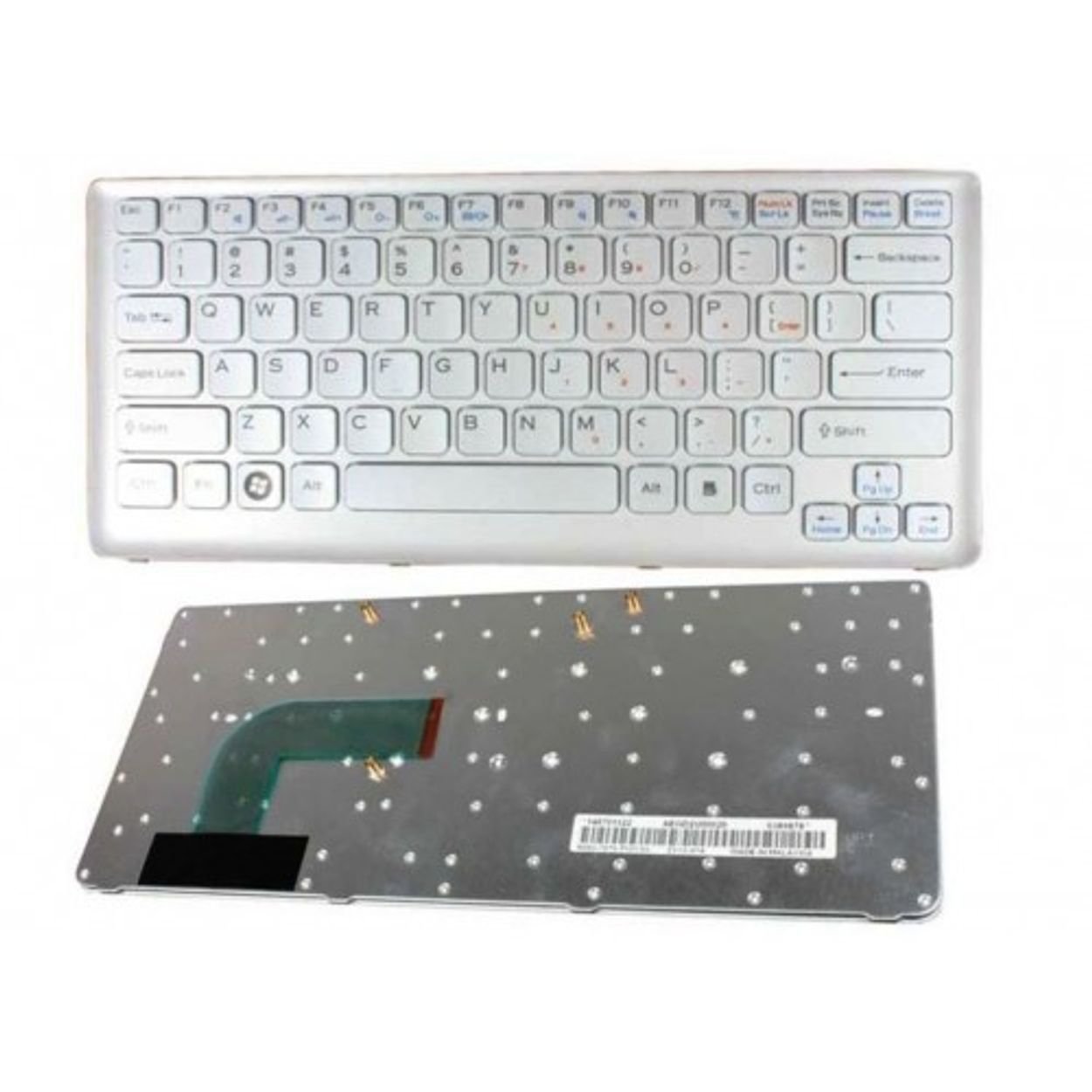 Orjinal Sony Vaio  SONY VGN-CS (N860-7678-T131) BEYAZ Laptop Klavye Tuş Takımı