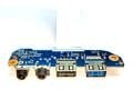 Orijinal Monster Abra A7 V12.1  A5 V17.1 Usb Audıo Jack Board Flexli 6-43-NH700-011