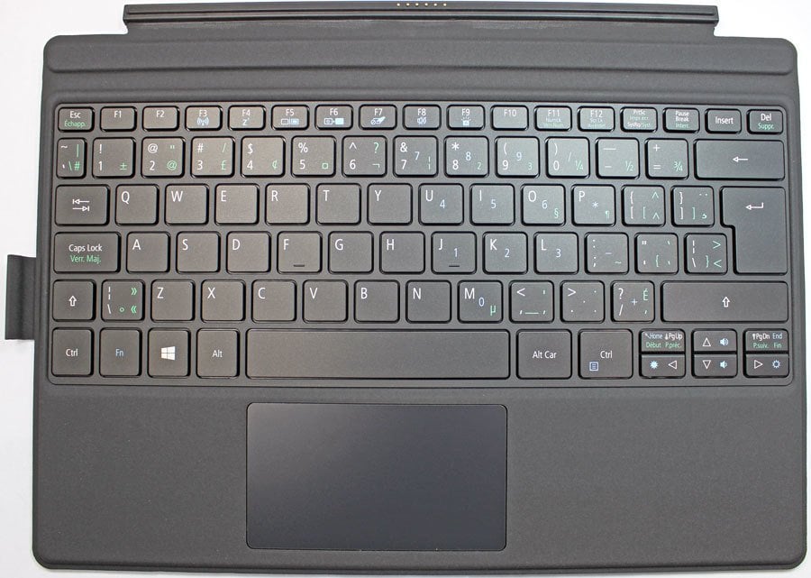 Orijinal Acer Aspire Switch VSA5-271-74UA Notebook Laptop Türkçe Klavye Dahil Üst Kasa KİT NT.GDQEY.003