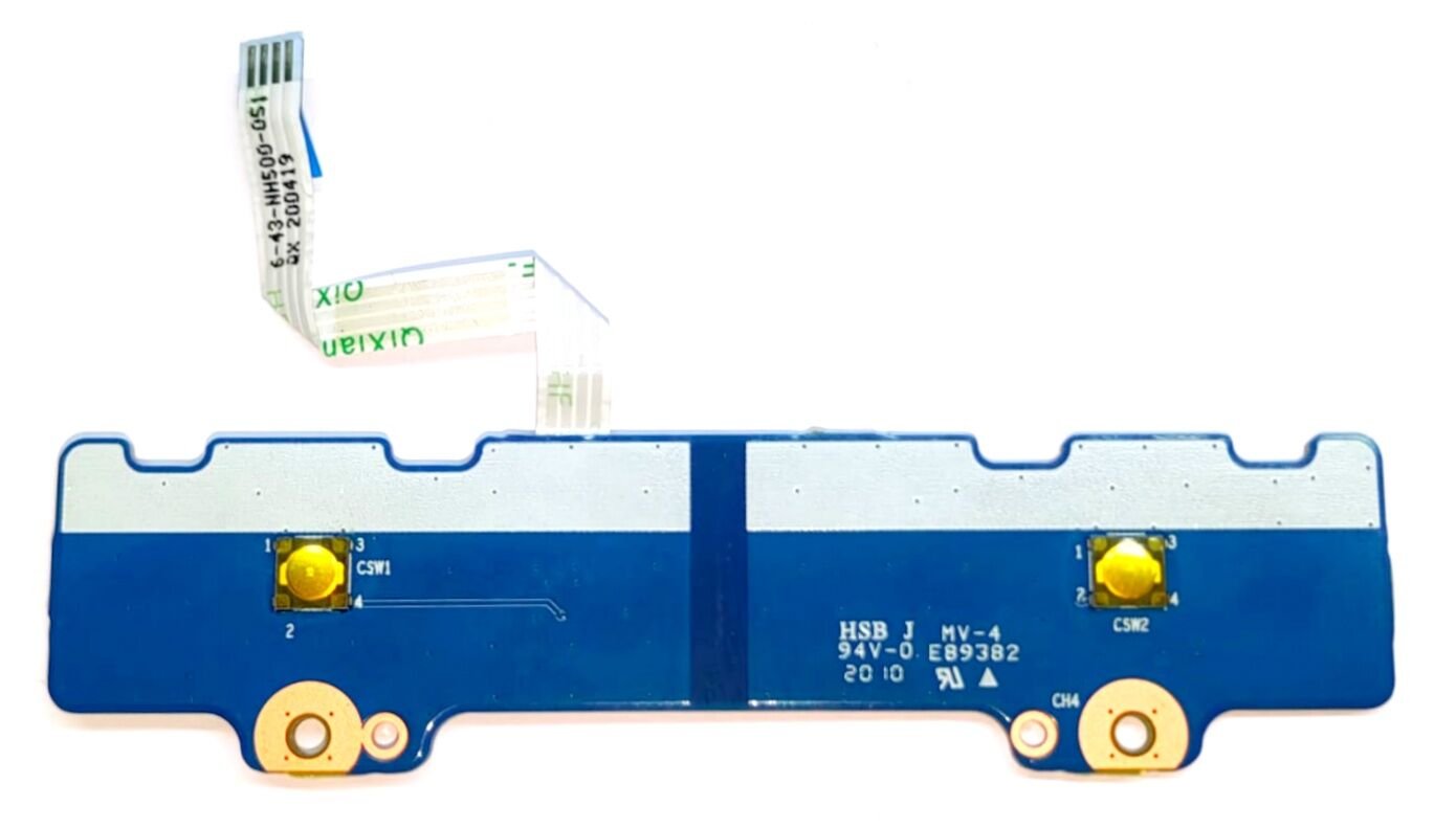 Orijinal Monster Abra A7 V12.1  A5 V17.1  Touchpad Tuşları Board Flexli  6-71-NH5B2-D01