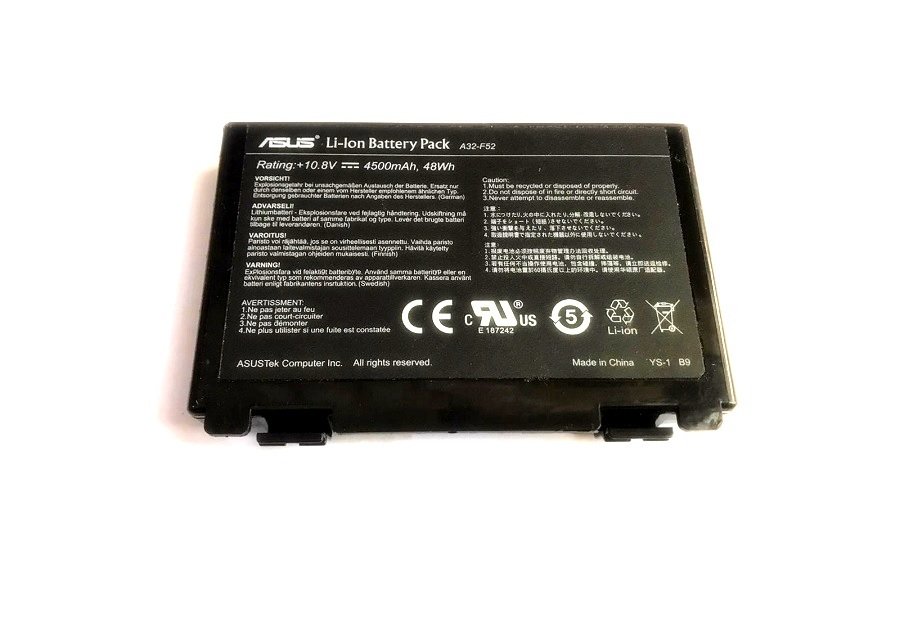 Orijinal Asus F52 F82 K40 K50 K60 K61 Batarya Pil A32-F52