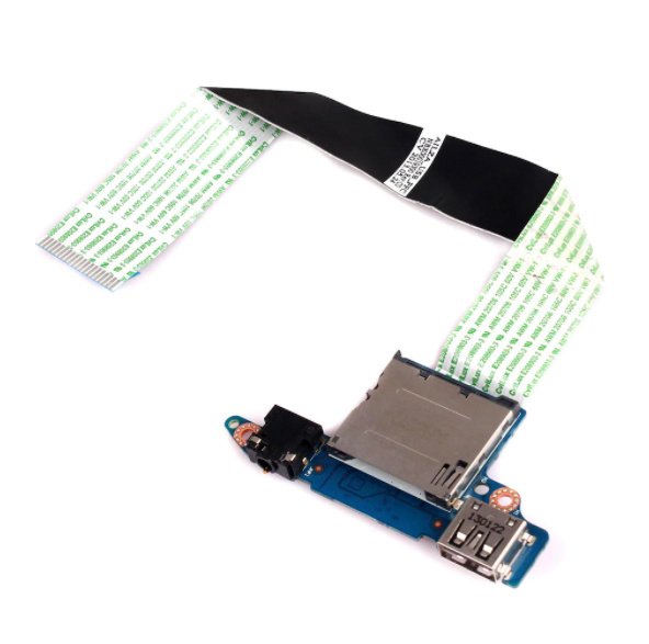 Orijinal Lenovo ideapad Z510 20287 Notebook Audio Jack SD Kart USB Port Board