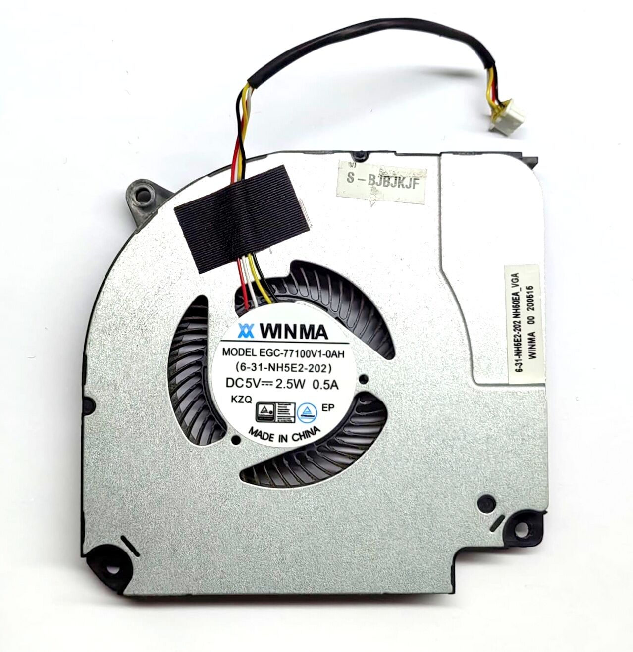 Orijinal Monster Abra A7 V12.1  Notebook Cpu Sogutucu Fan  6-31-NH5E2-202
