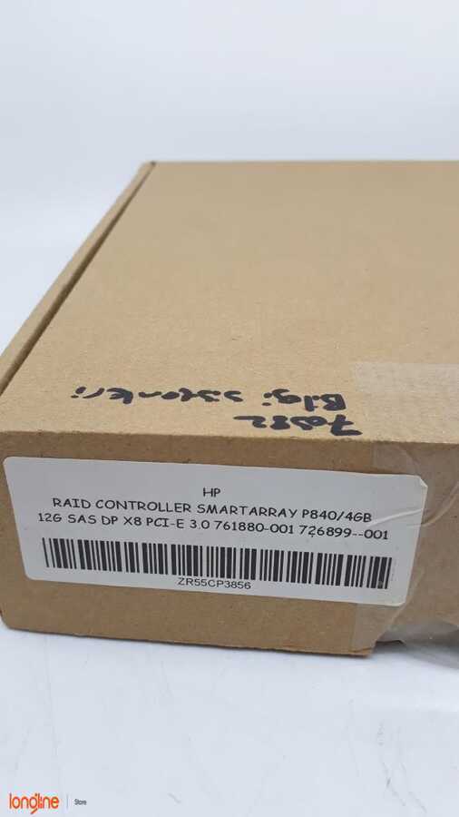 İkinci El HP Smart A P840/4GB 12GB 2-Port SAS Cont.726897-B21 761880-001