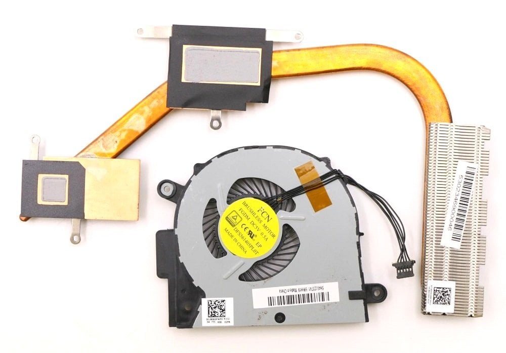 Orijinal Lenovo ideapad 500-15ISK Notebook Cpu Soğutucu Fan Heatsink AT18K0020R0