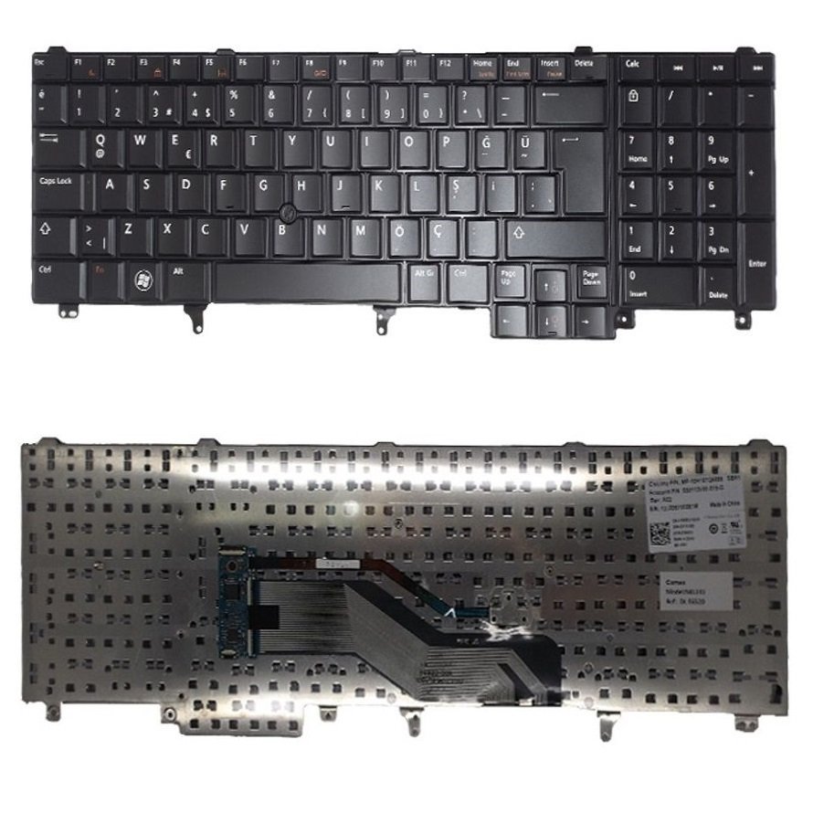 Orijinal Dell Precision M6800 M6600 Klavye Tuş Takımı