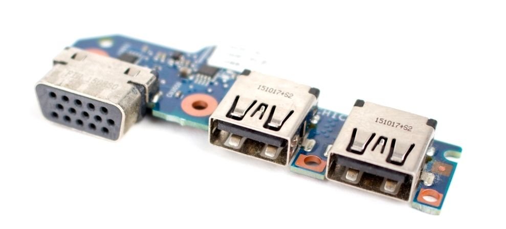 Orijinal HP ZBook 14 G2 Notebook VGA USB Port Board 6050A2638201