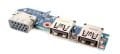 Orijinal HP ZBook 14 G2 Notebook VGA USB Port Board 6050A2638201