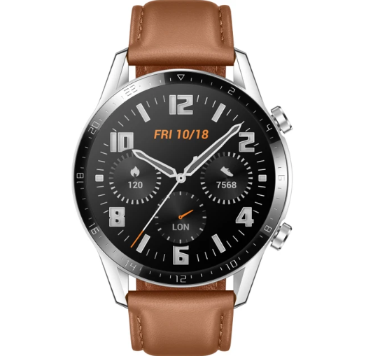 Huawei Watch GT2 (LTN-B19) 46mm Classic Akıllı Saat - Kahverengi