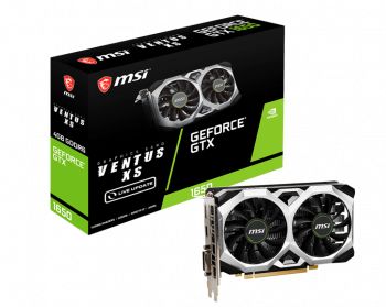 MSI GTX 1650 D6 VENTUS XS V1 4G DP DVI HDMI 128Bit