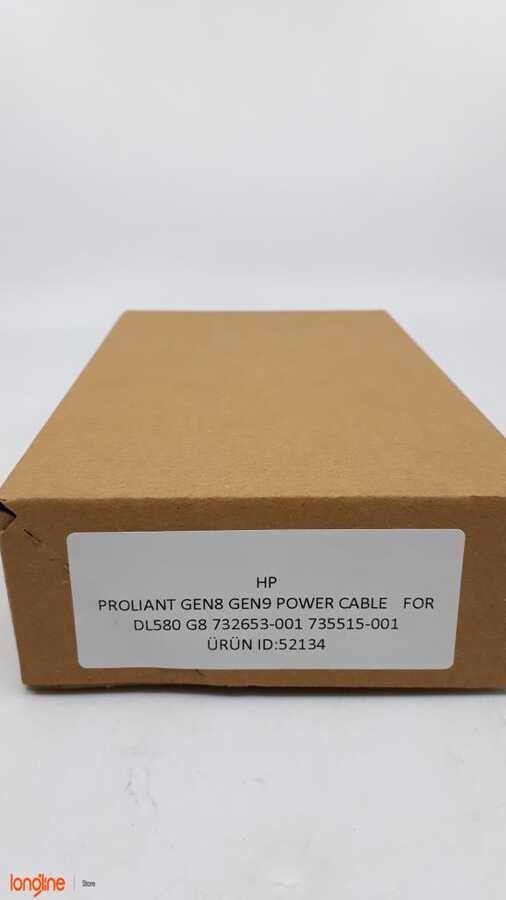 İkinci El HP 735515-001 Gen8 Gen9 6-Position Power Cable 732653-001