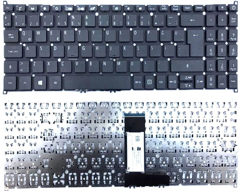 Acer Aspire 5 A515-52 EX215-51G A317-32 A515-53G A315-22G Notebook Klavye Laptop Tuş Takımı
