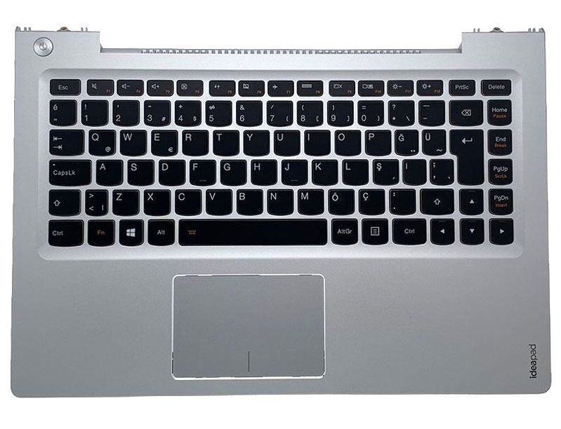 Lenovo Orijinal ideapad U330 U330 Touch Notebook Ledli Türkçe Klavye Dahil Üst Kasa