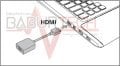 Sony Vaio HDMI - VGA Dönüştürücü Çevirici Adaptör 1-458-684-11