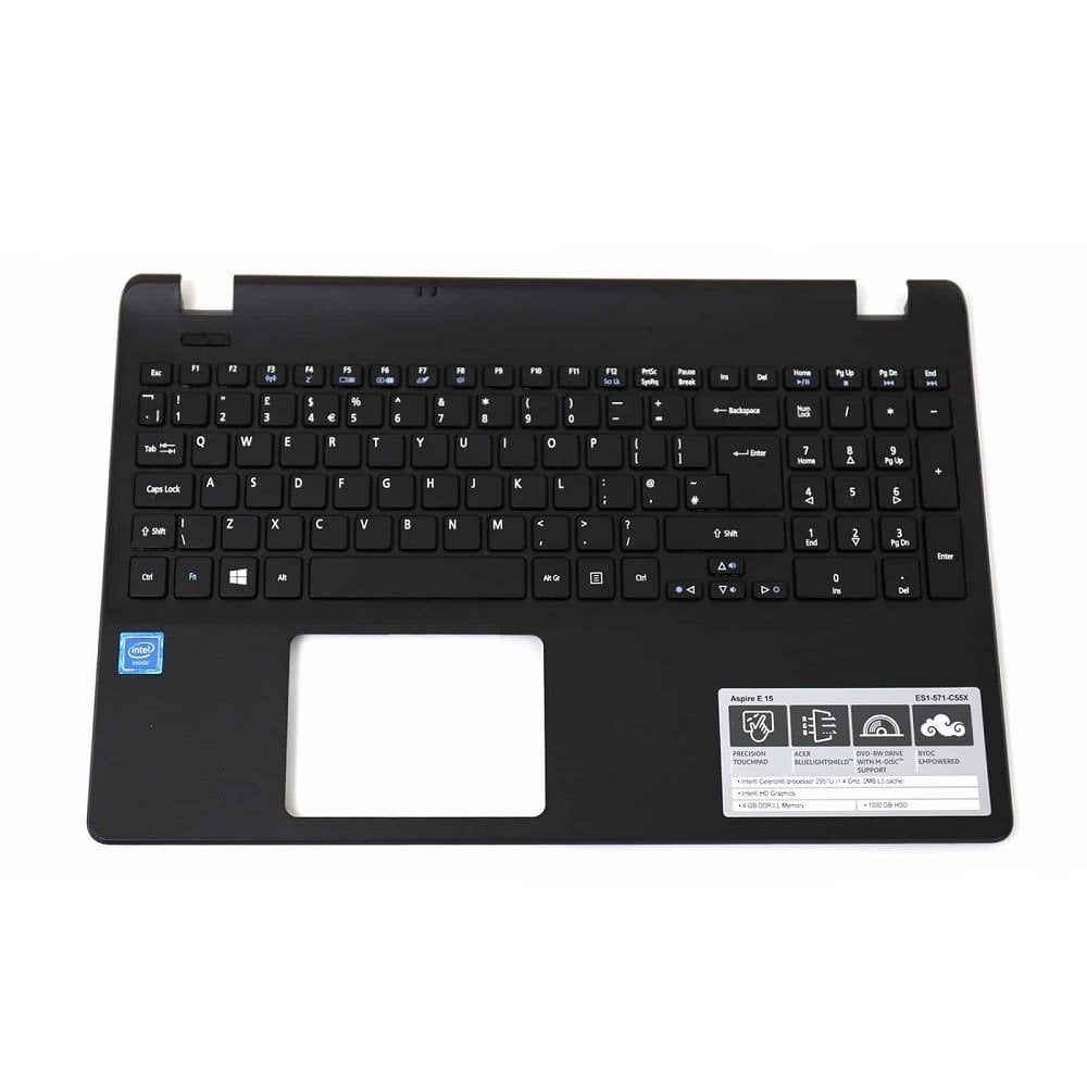Acer Aspire ES1-571 Türkçe Klavye Dahil Üst Kasa 460.0530B.0002