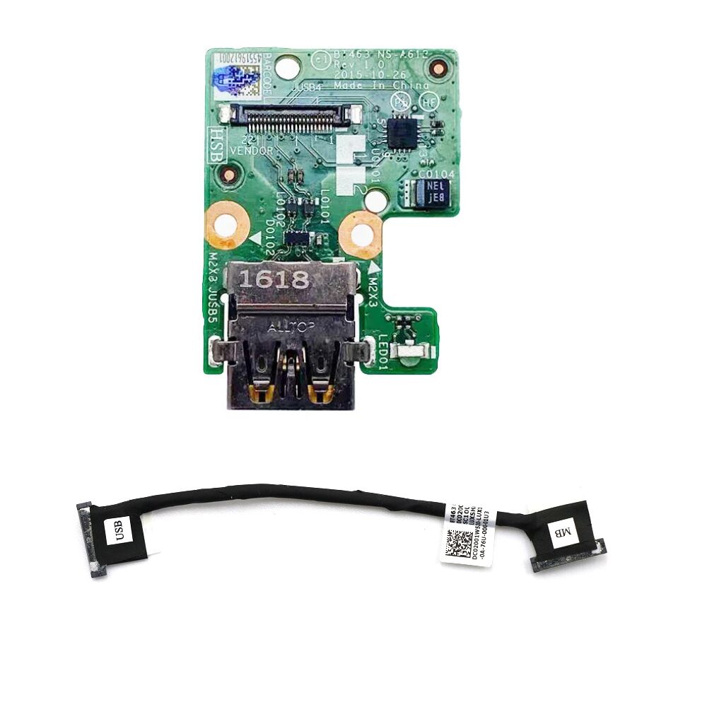 Lenovo Orijinal Thinkpad DC02001W510 NS-B072 Notebook Audio Jack Usb Port Board