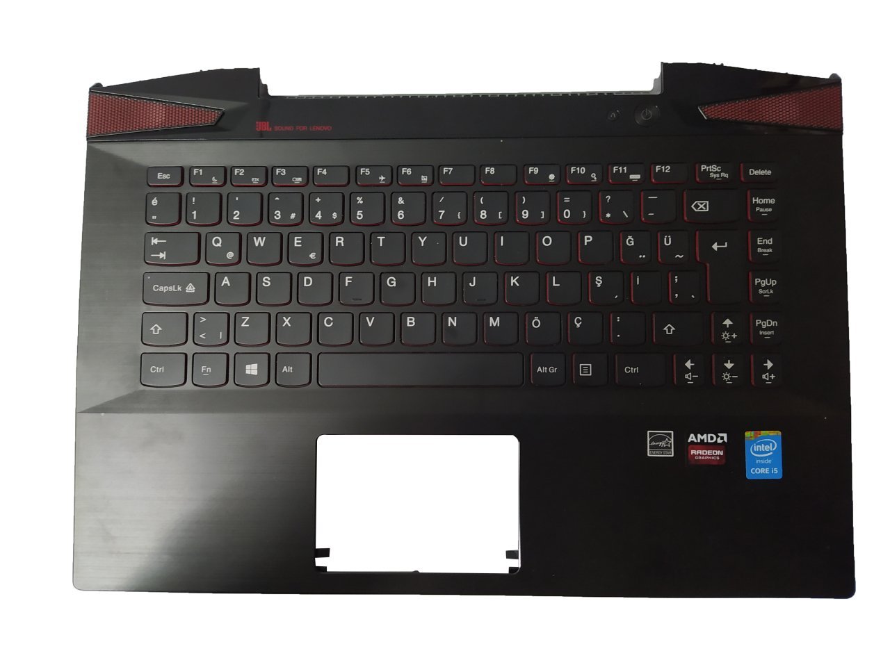 Lenovo Orijinal ideapad 5CB0F78662 AP14P000600 Notebook Klavye Dahil Üst Kasa