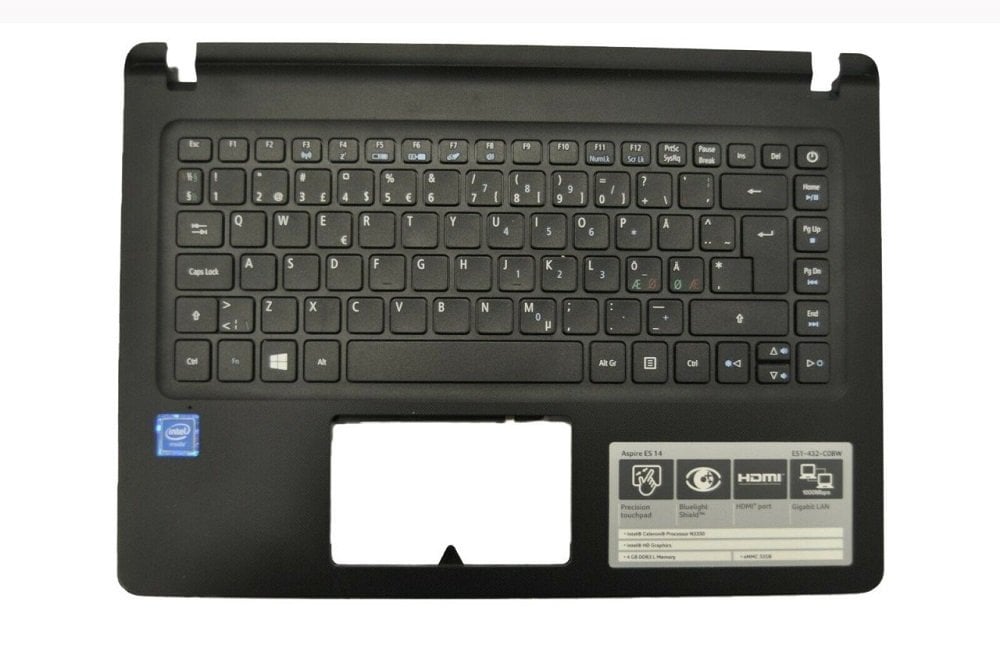 Acer Aspire ES1-432 Türkçe Klavye Dahil Üst Kasa EAZQF00401A