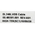Orijinal Dell Latitude 3440 E3440 L3440 Ekran Data Flex Kablosu 50.46O01.001 CN-0TKK8J