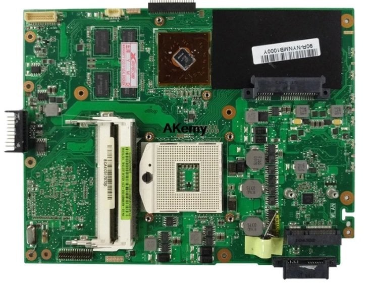 Asus A52J A52JR K52J K52JR AMD HD6370 Ekran Kartlı Notebook Anakart K52JR Rev 2.3