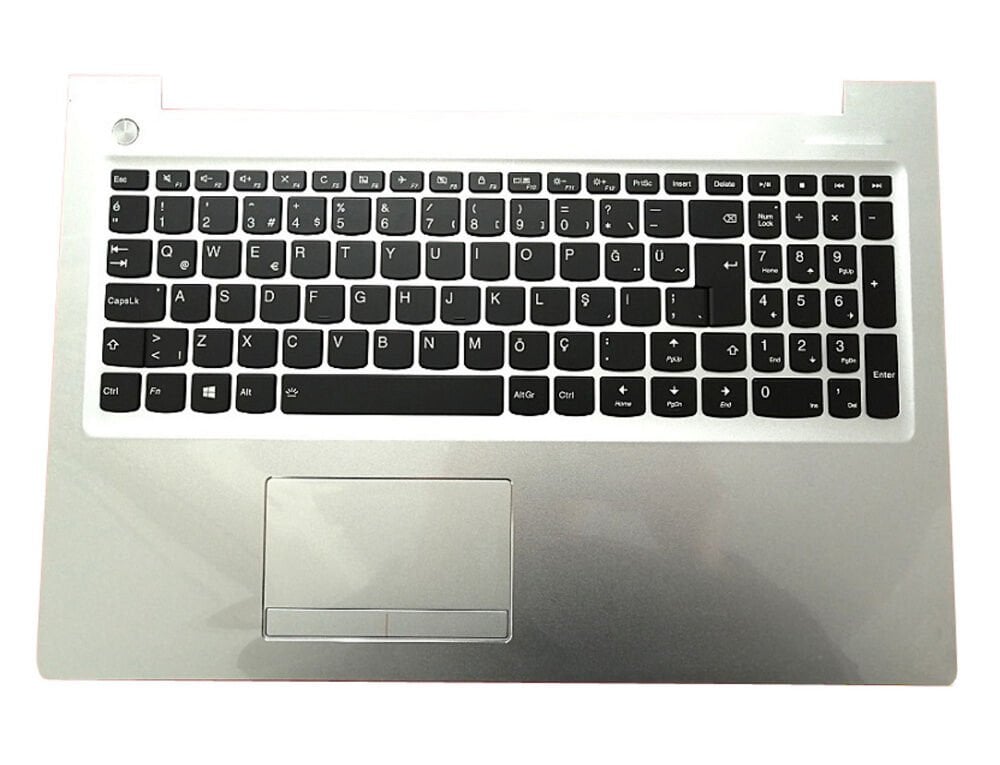Lenovo Orijinal ideapad 510 510-15IKB 80SV Notebook Ledli Klavye Dahil Üst Kasa