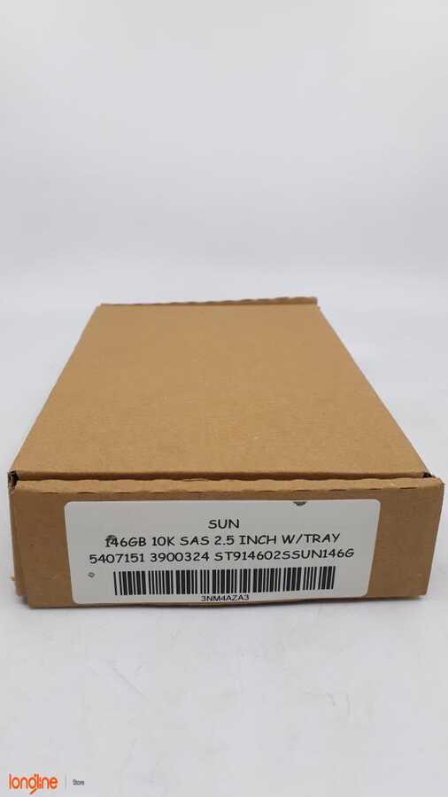 İkinci El SUN 146GB 10K SAS 2.5 INCH W/TRAY 5407151 3900324 HDD