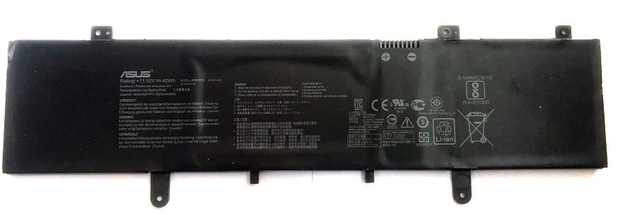 Orijinal Asus X405UA X405UQ X405UR Notebook Batarya Pil B31N1632