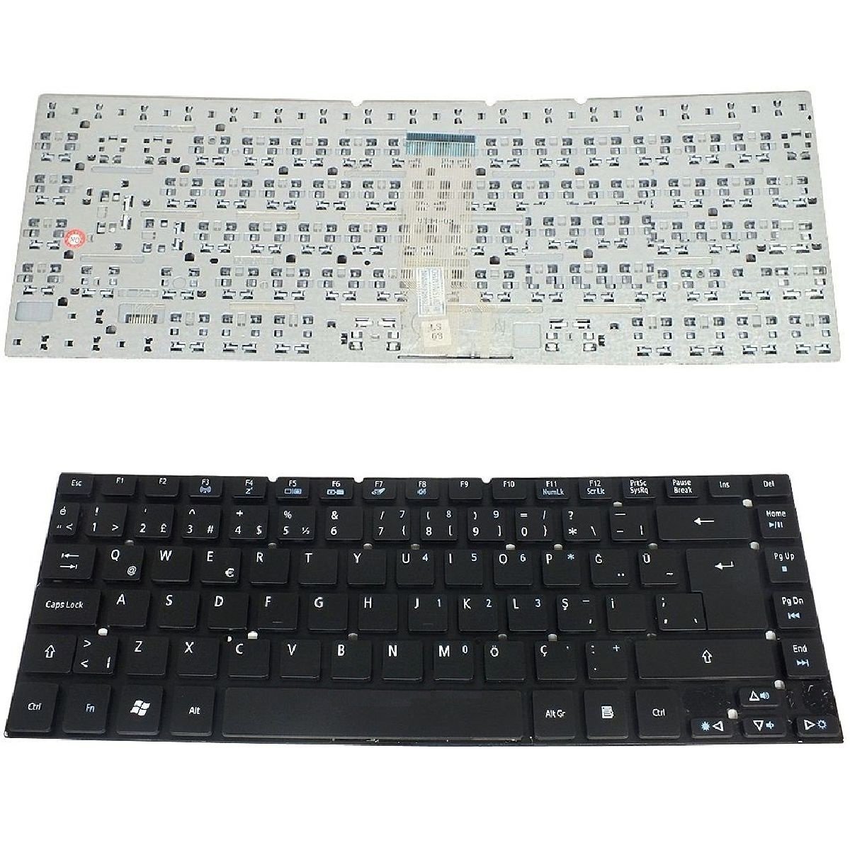 Acer Aspire 4830TG 4755 4755G V3-431 V3-431G V3-471 Notebook Klavye Laptop Tuş Takımı