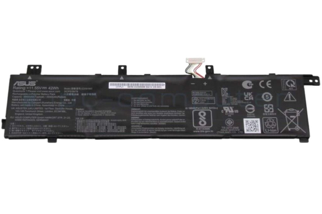 Asus S432 S532 X432 X532 C31N1843 Orijinal Laptop Batarya