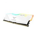 Team T-Force Delta RGB White 8GB (1x8GB) 3600MHz CL18 DDR4 Gaming Ram (TF4D48G3600HC18J01)