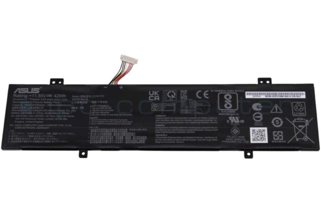 Asus TP412U TP412F C31N1733 Orijinal Laptop Batarya