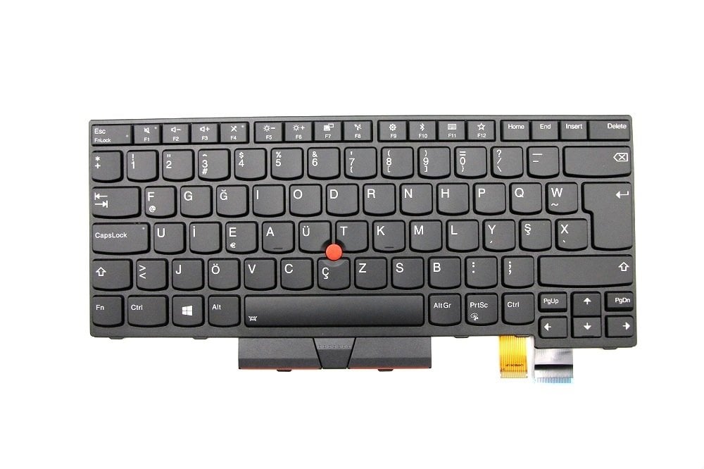 Orijinal Lenovo ThinkPad 01AX604 01AX522 01AX563 Türkçe F Ledli Klavye Tuş Takımı