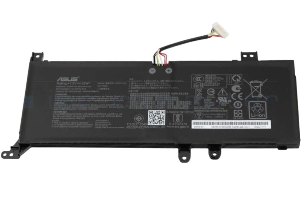 Asus X409 X509 X712 M509 D509 A509 F509 B21N1818-1 Orijinal Laptop Batarya